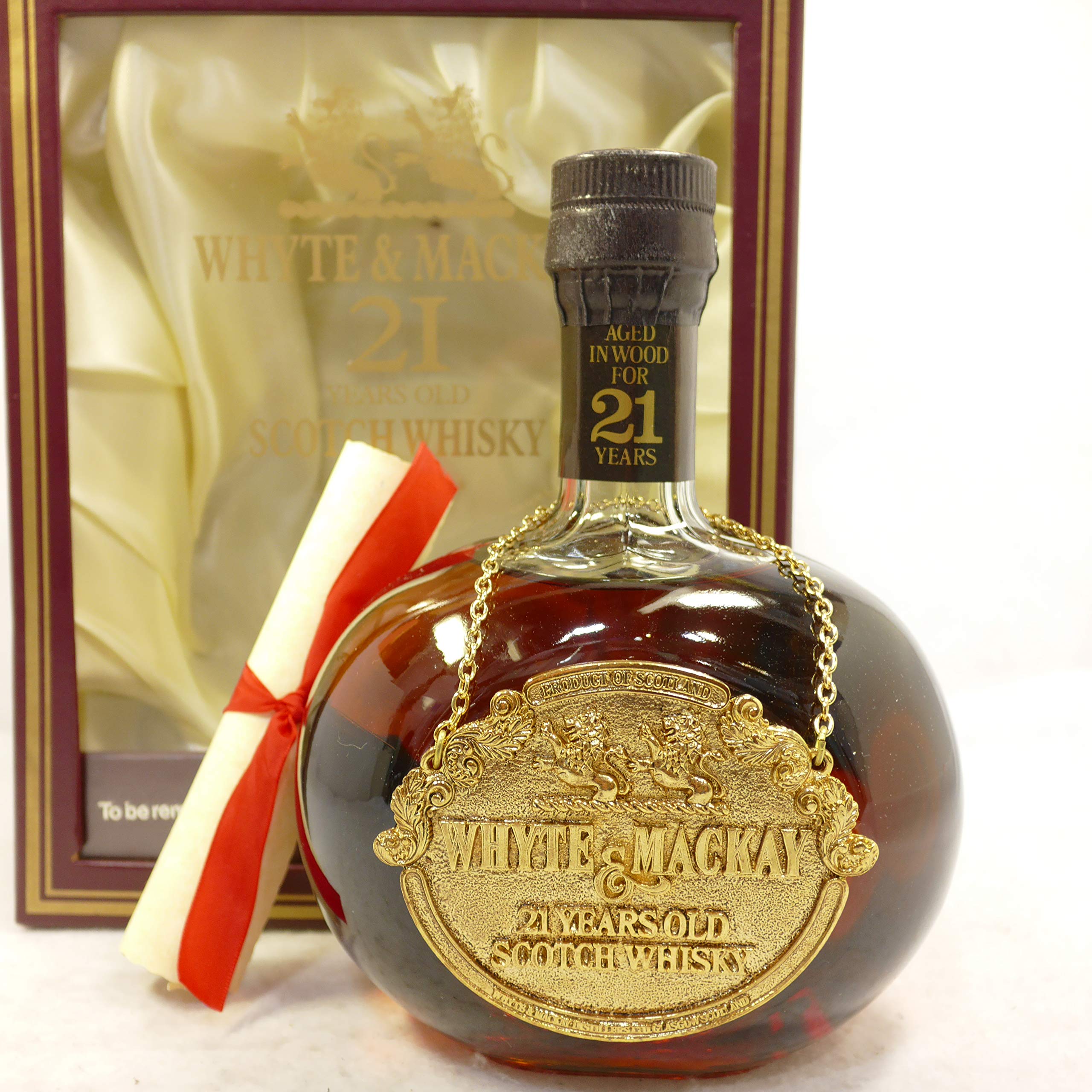 Whyte + Mackay - Single Malt Decanter - 21 year old Whisky